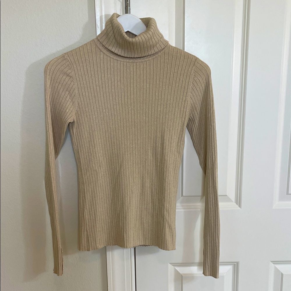 J. McLaughlin Arlette Sparkle Turtleneck Sweater
